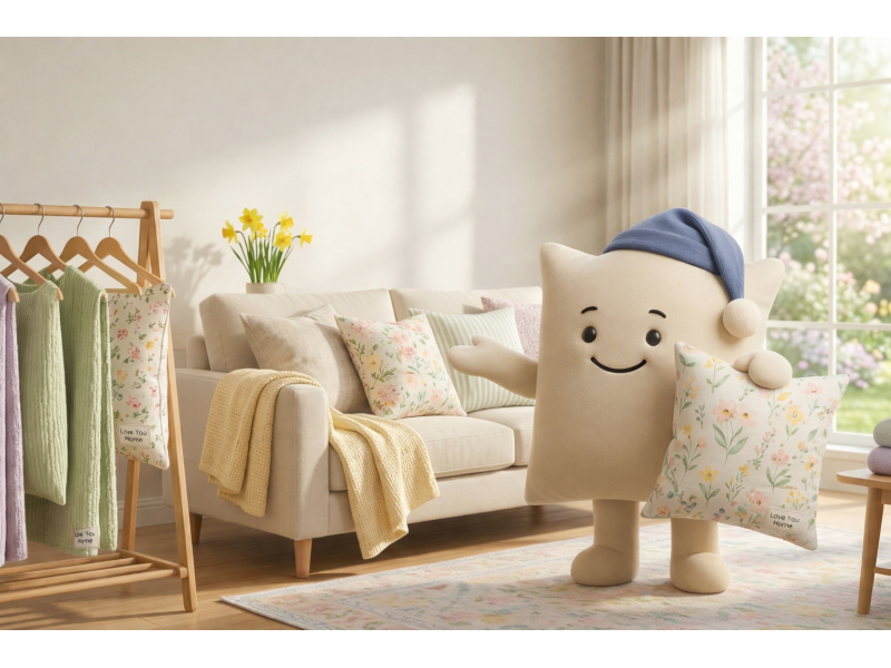 Весенний гардероб для вашего дома: Как обновить интерьер за 10 минут с помощью чехлов