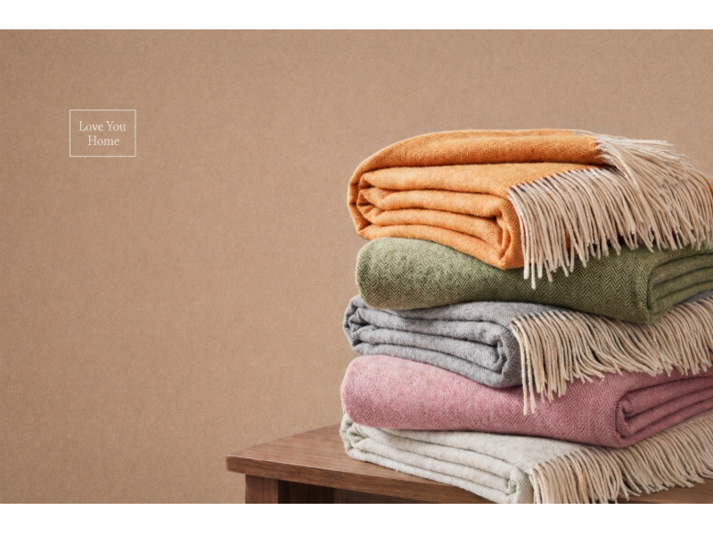 Плед из 100% шерсти: почему это лучшая инвестиция в ваш уют