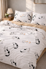 Постільна білизна Love You Ранфорс Веселі котики