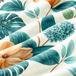 Наволочка 1 шт 50x70 см ранфорс Тропічна казка Love You