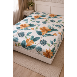 Простирадло бязь gold Тропічна казка Love You