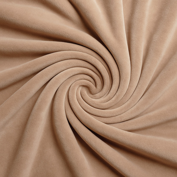 Чохол на диван 2-місний Велюр капучино Love You