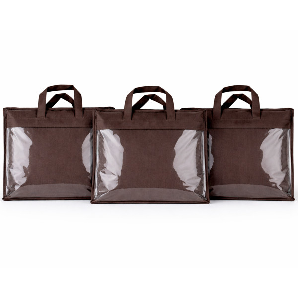 Набір сумок-органайзерів для зберігання речей 3 шт. - 41х36х14 см Love You