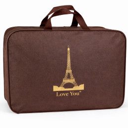 Набір сумок-органайзерів для зберігання речей 3 шт. - 44х35х17 см Love You