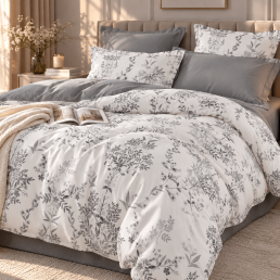 Комплект постільної білизни Love You, Сімейний 160×220х2, тенсель 300TC, Willow