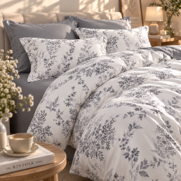 Комплект постільної білизни Love You, Сімейний 160×220х2, тенсель 300TC, Willow