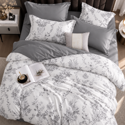Комплект постільної білизни Love You, Сімейний 160×220х2, тенсель 300TC, Willow