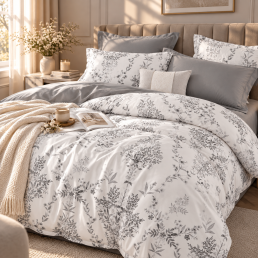Комплект постільної білизни Love You, Сімейний 160×220х2, тенсель 300TC, Willow