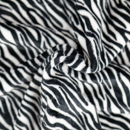 Плед флісовий Sherpa Зебра двосторонній Love You