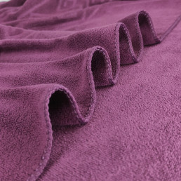 Полотенце для сауны микрофибра Koloco 90х150 см фиолетовое HomeBrand