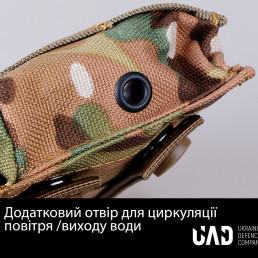 Підсумок військовий потрійний для магазинів AK/AR UAD Койот