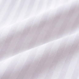 Простирадло на гумці бязь 160х200+25см Смужка Біла Love You