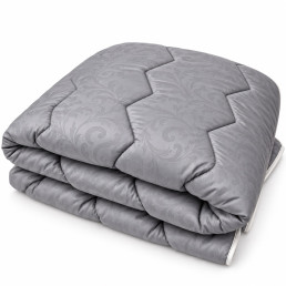 Одеяло шерстяное зимнее серое (400г/м2) Vladi
