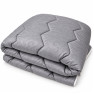 Одеяло шерстяное зимнее серое (400г/м2) Vladi
