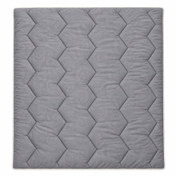 Одеяло шерстяное зимнее серое (400г/м2) Vladi