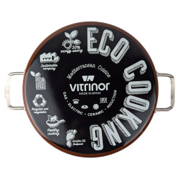 Сотейник V NATURE із кришкою VITRINOR 28 см 4 л