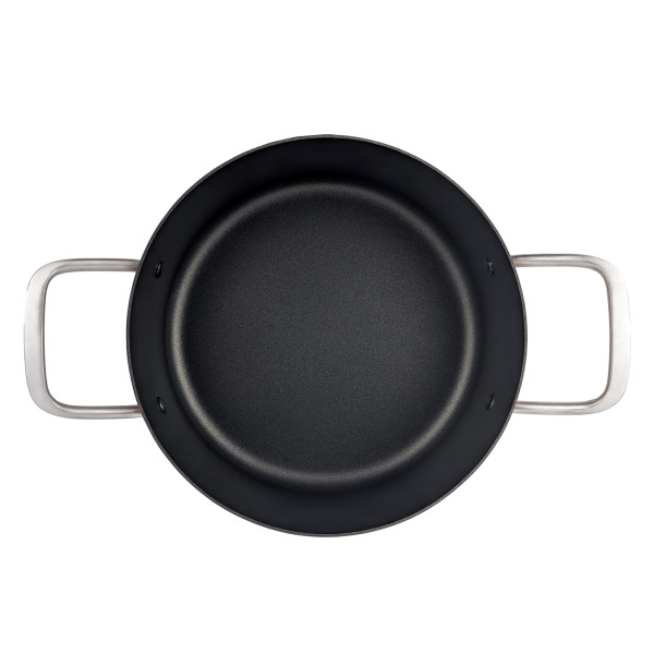 Каструля антипригарна V NATURE з кришкою VITRINOR 24 см 4.8 л