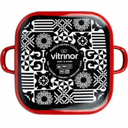 Жаровня антипригарна GARNET з кришкою VITRINOR 27 см 3.5 л