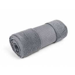 Рушник махровий однотонний тауп LoveYouHome