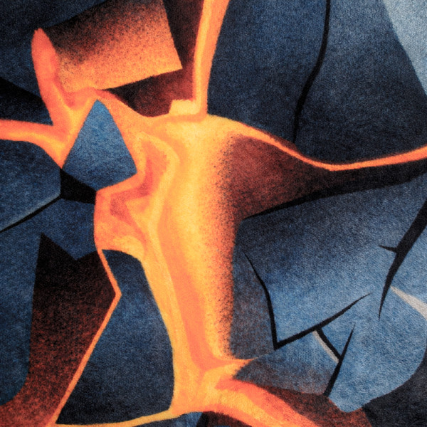 Плед фліс Лава 150x200 см Love You