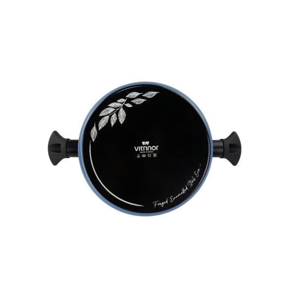 Сотейник ALBORAN із кришкою VITRINOR 28 см 4 л