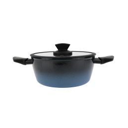 Каструля з кришкою ALBORAN із антипригарним покриттям VITRINOR 24 см 3.8 л