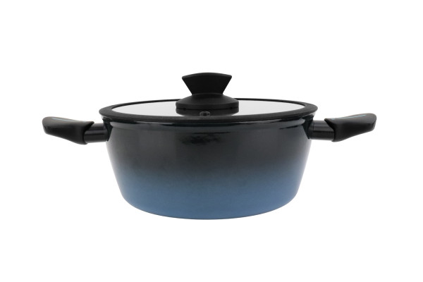 Каструля з кришкою ALBORAN із антипригарним покриттям VITRINOR 24 см 3.8 л