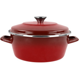 Каструля антипригарна GARNET з кришкою 26 см 5 л VITRINOR