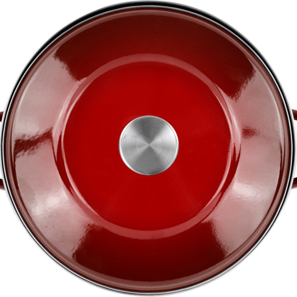 Каструля антипригарна GARNET з кришкою 26 см 5 л VITRINOR