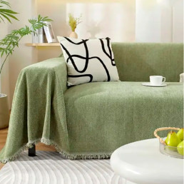 Накидка-покривало на диван 180х220 Оливкова MP13 Love You