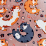 Плед фліс Кото-батончики 150x200 см Love You