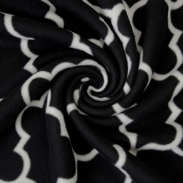 Плед тревел легкий флісовий Модерн 150x200 см з ременем Love You