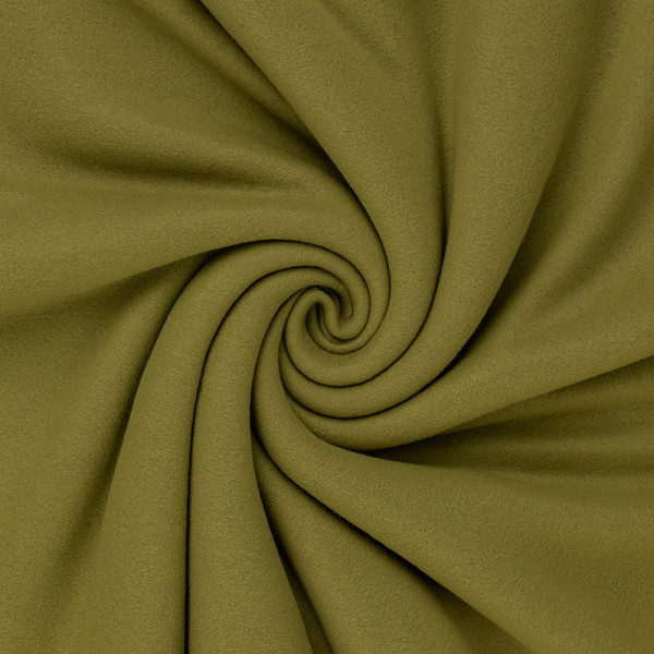 Плед тревел легкий флісовий однотонний оливковий (хакі) 150x200 см з ременем Love You