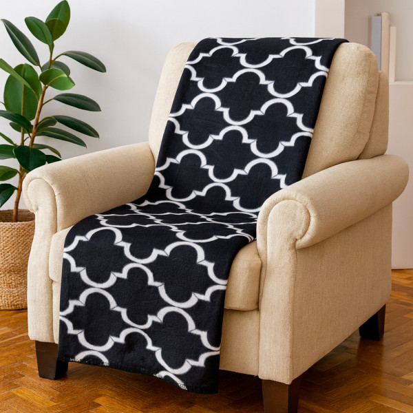 Плед легкий флісовий Модерн 150x200 см Love You