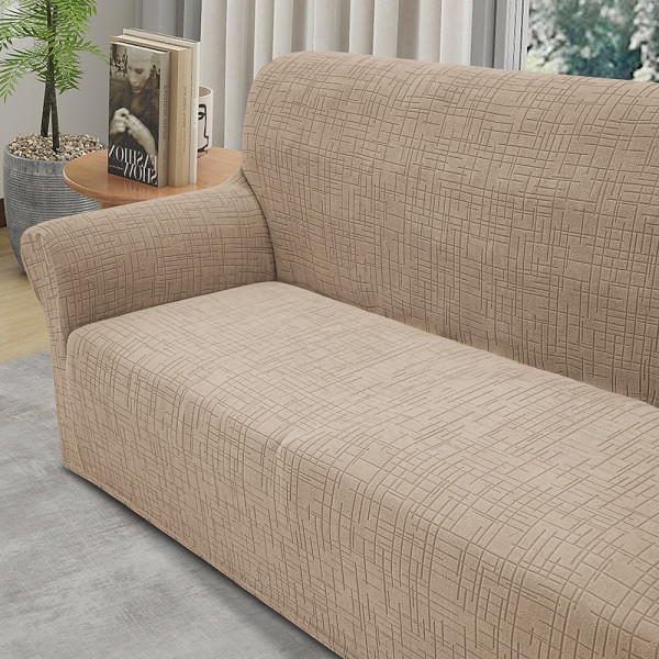 Чохол на диван 3-місний New Corn Fleece бежевий Love You