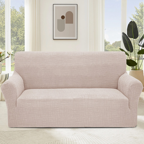 Чохол на диван 3-місний New Corn Fleece светло-сірий Love You