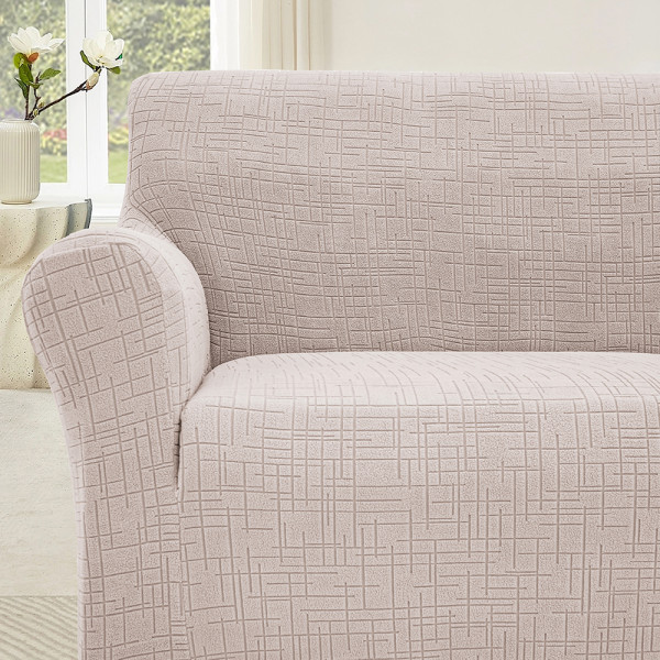 Чохол на диван 3-місний New Corn Fleece светло-сірий Love You