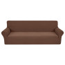 Чохол на диван 4-місний Corn Fleece коричневий Love You