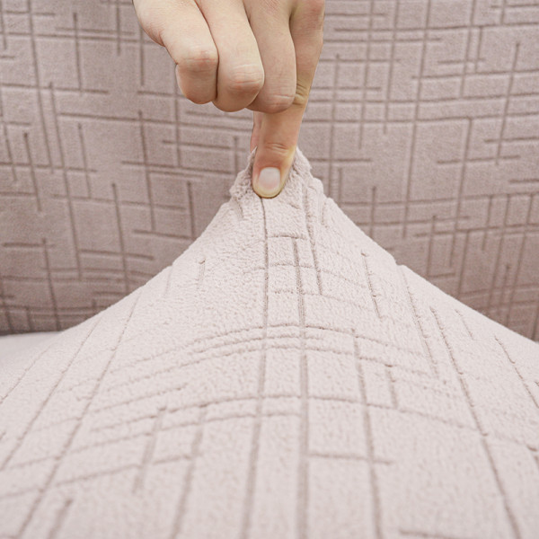 Чохол на диван 4-місний New Corn Fleece светло-сірий Love You