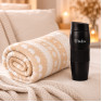 Теплий набір LoveYouHome: флісовий плед 150×200 см + термокухоль BOLLIRE 0,36 л Love You