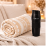 Теплий набір LoveYouHome: флісовий плед 150×200 см + термокухоль BOLLIRE 0,36 л Love You
