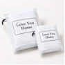 Набор белых махровых полотенец LoveYouHome Hotel Collection, 50×80 + 75×150 см