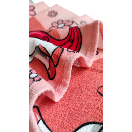 Детское банное полотенце с капюшоном Единорог в цветах HomeBrand