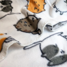 Плед легкий флісовий Веселі котики 150x200 см Love You