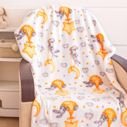 Плед легкий флісовий Місячна казка 150x200 см Love You