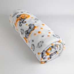 Плед легкий флісовий Місячна казка 150x200 см Love You