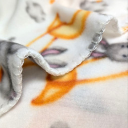 Плед легкий флісовий Місячна казка 150x200 см Love You