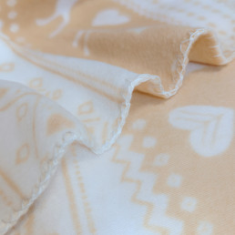 Плед легкий флісовий Північна казка 150x200 см Love You