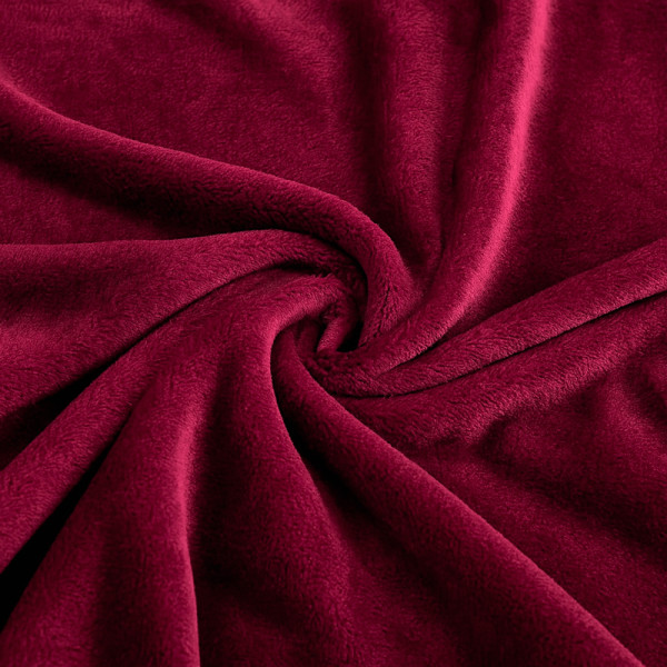 Плед флісовий бордо Love You