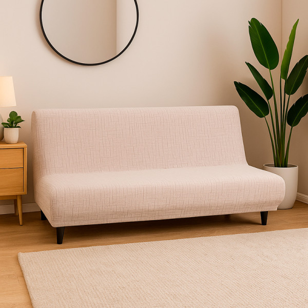 Чохол на диван-книжку New Corn Fleece світло сірий Love You